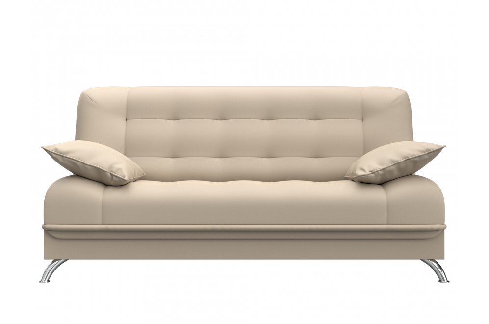 Диван-книжка Юнона экокожа бежевый