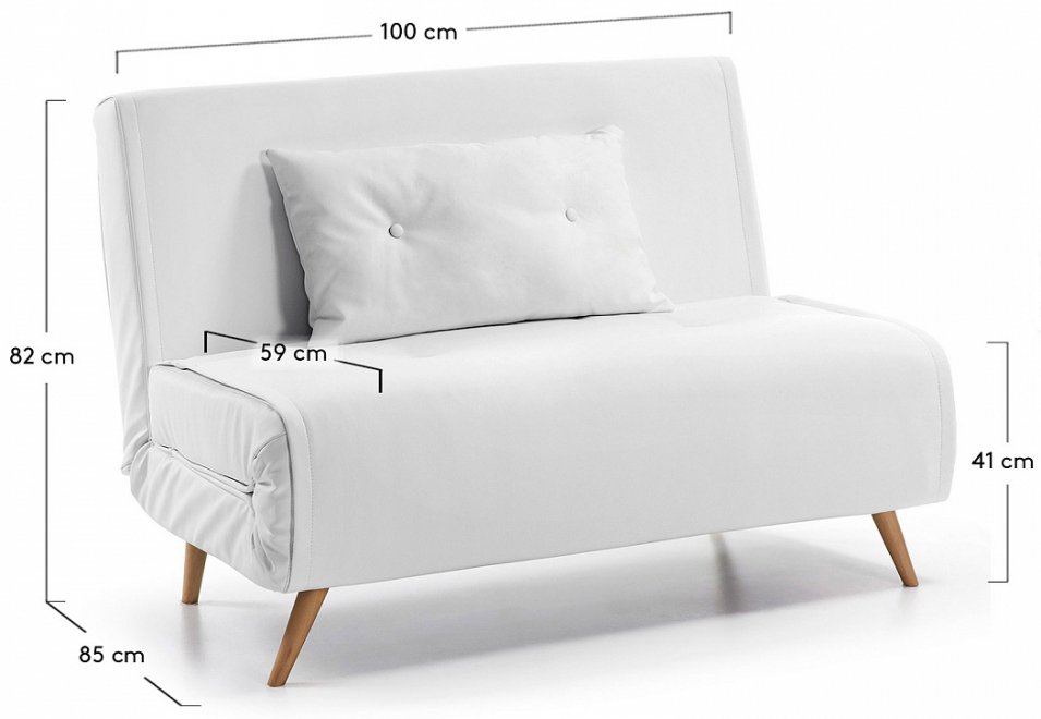 Диван Tupana белый