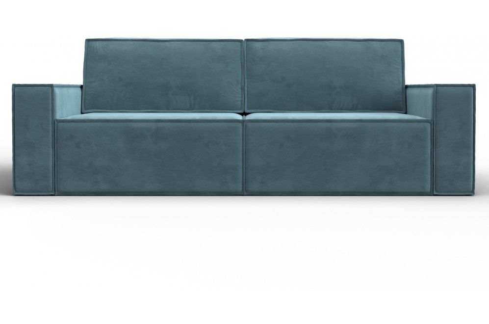 Диван Куба бирюзовый велюр