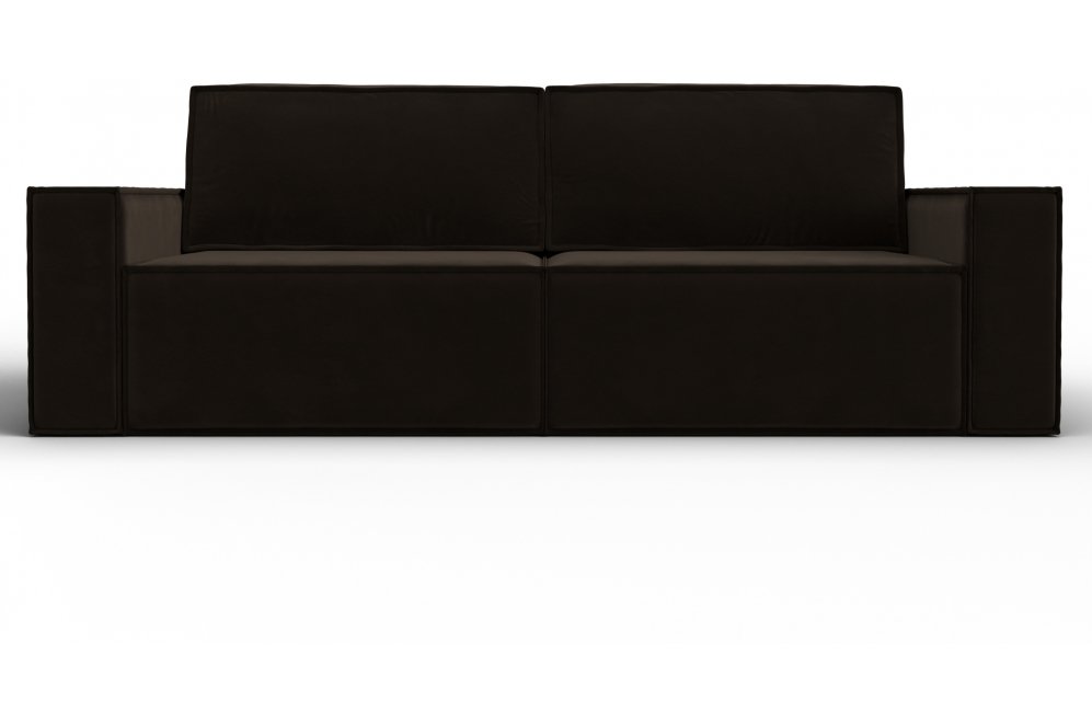 Диван Нова коричневый микровельвет