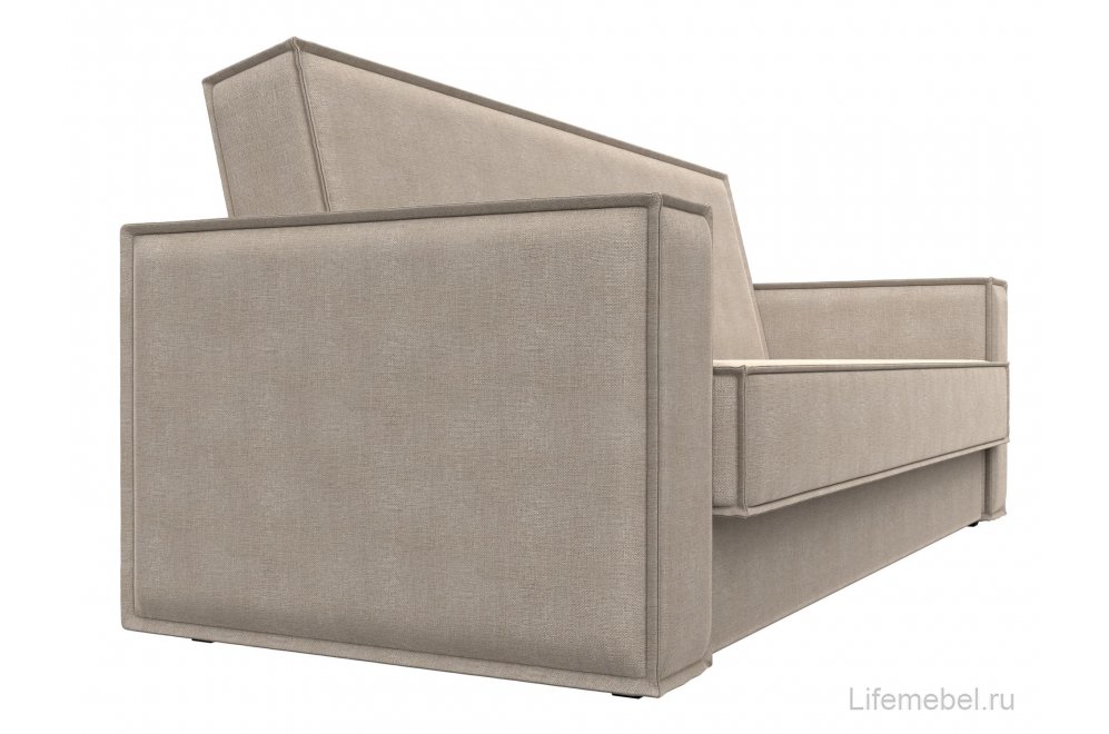 Диван Куба рогожка бежевый