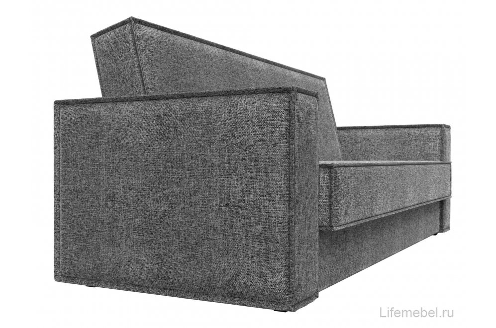 Диван Куба рогожка серый