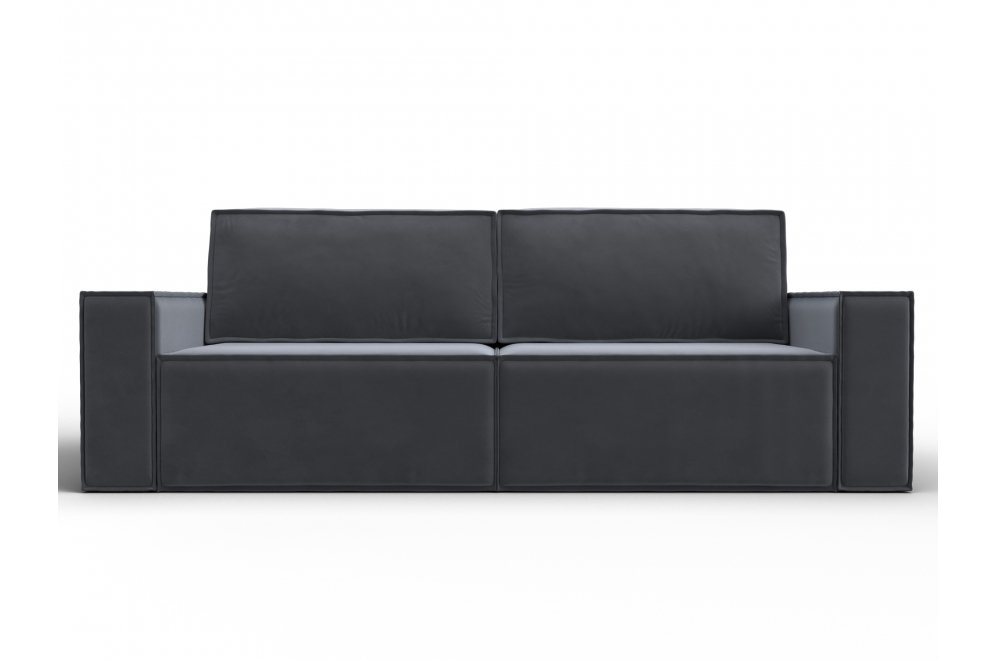 Диван Куба серый велюр