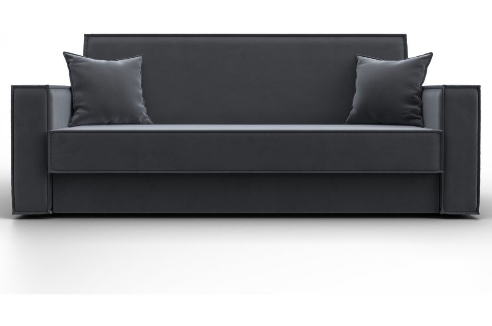 Диван Куба велюр серый