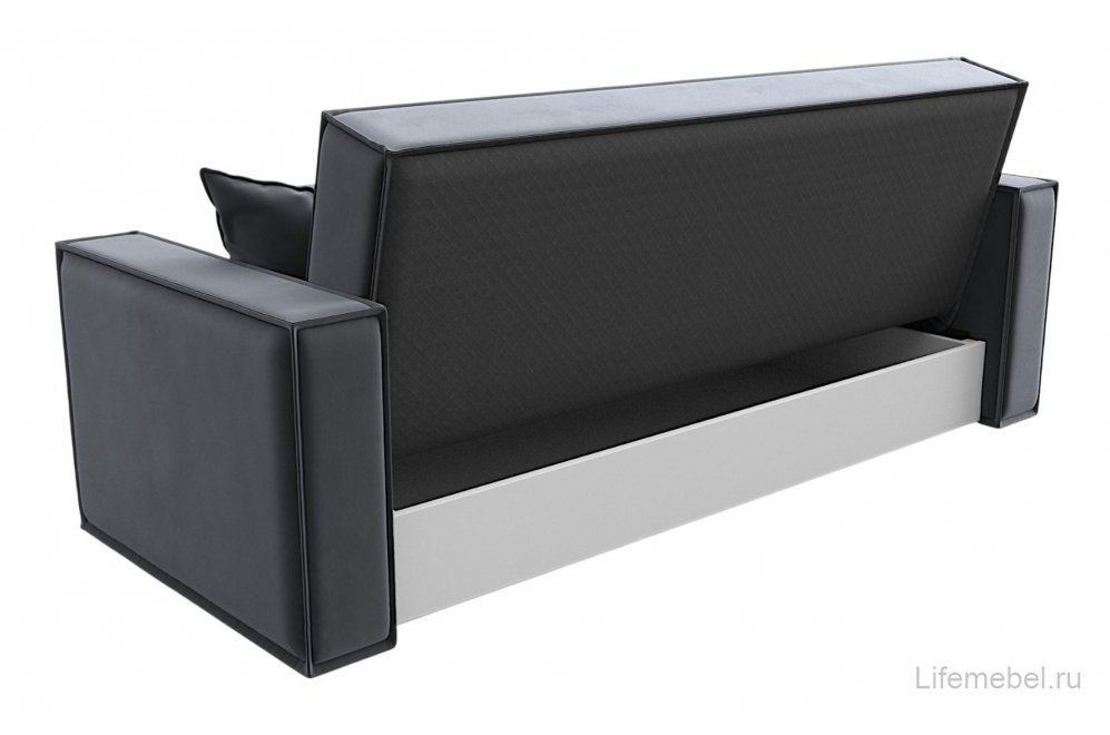 Диван Нова велюр серый