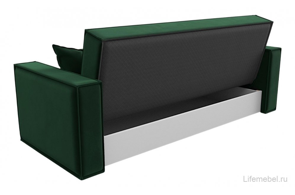 Диван Куба велюр зеленый