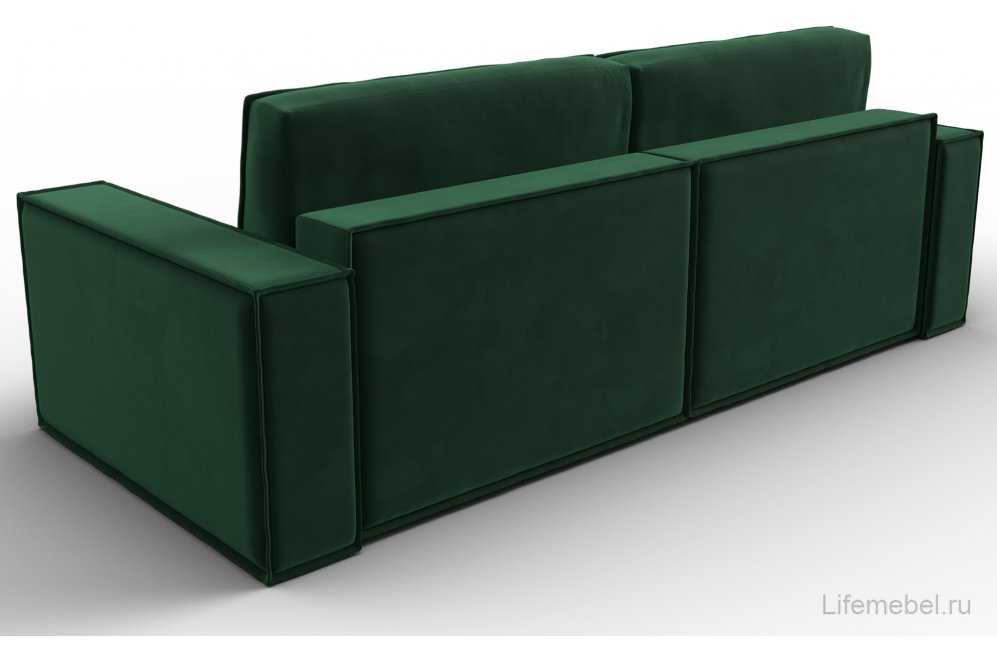 Диван Куба зеленый велюр