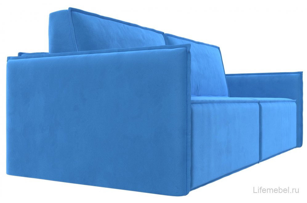 Диван Либерти голубой велюр