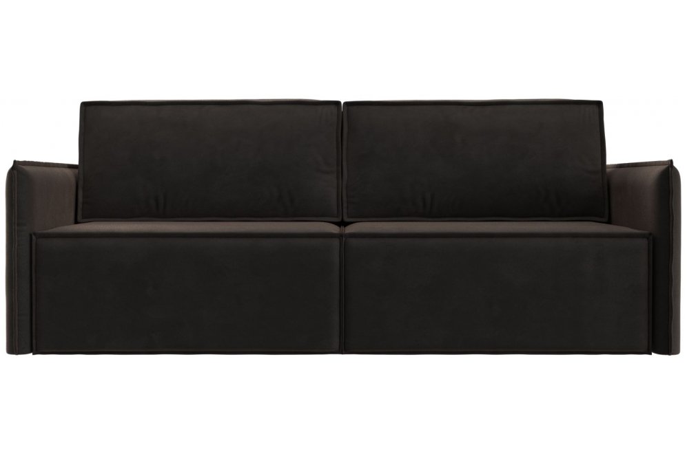 Диван Урбан-Люкс коричневый велюр