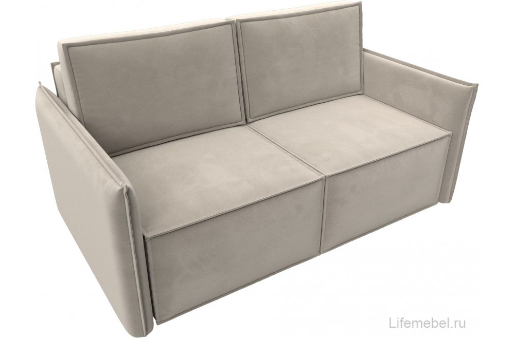 Диван Урбан-Люкс микровельвет бежевый