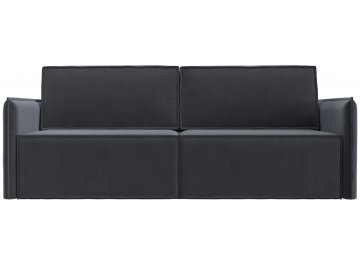 Диван-кровать Либерти серый велюр