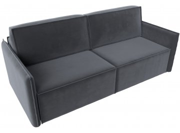 Диван-кровать Либерти серый велюр