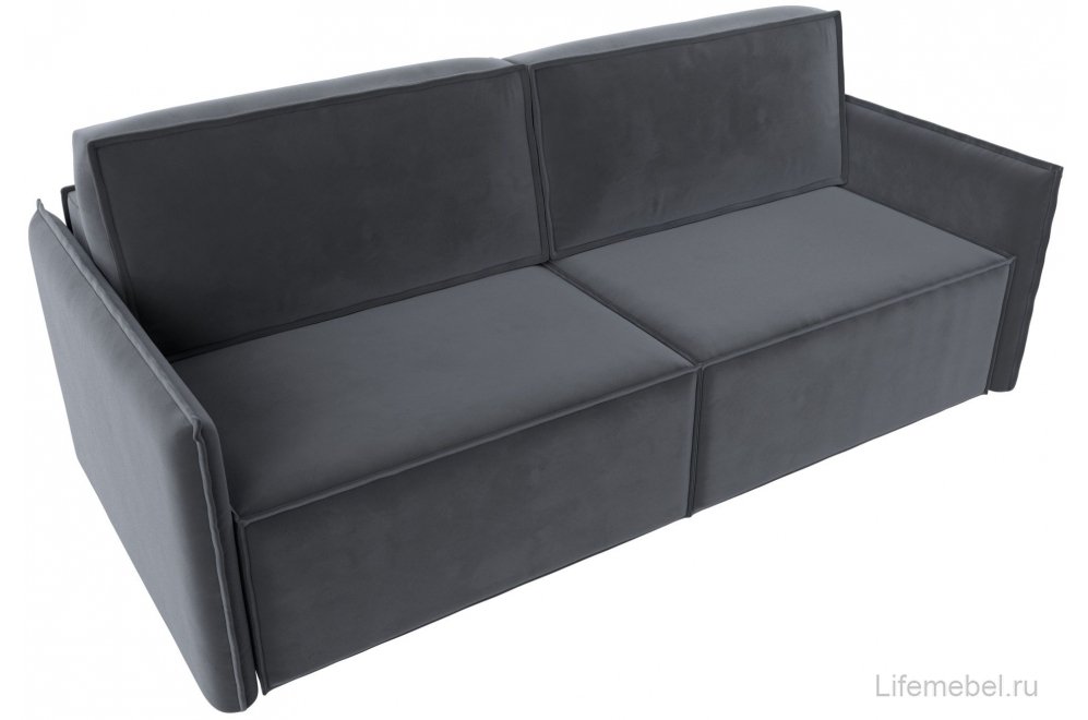 Диван Либерти серый велюр