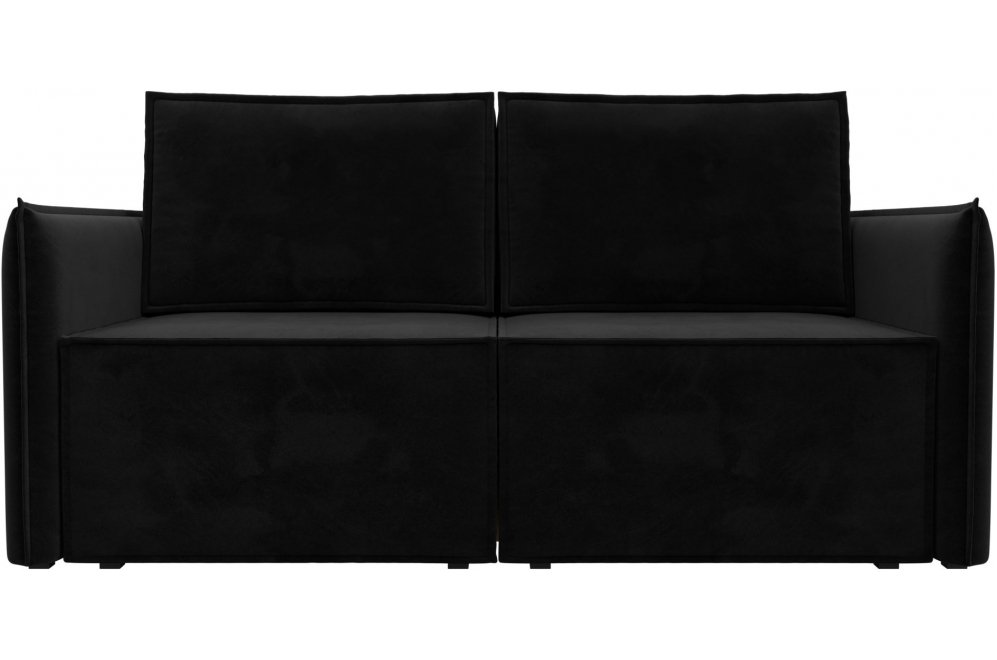 Диван Либерти велюр черный