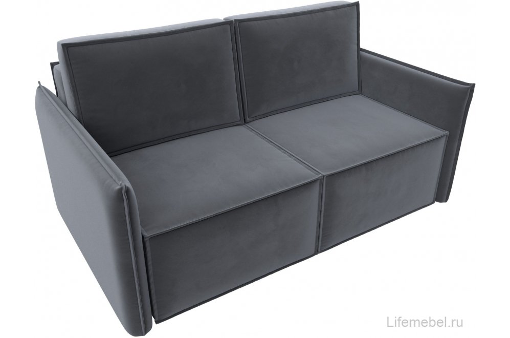 Диван Либерти велюр серый