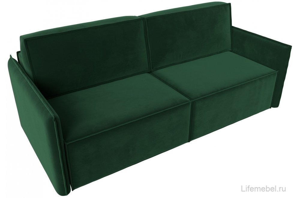 Диван Либерти зеленый велюр