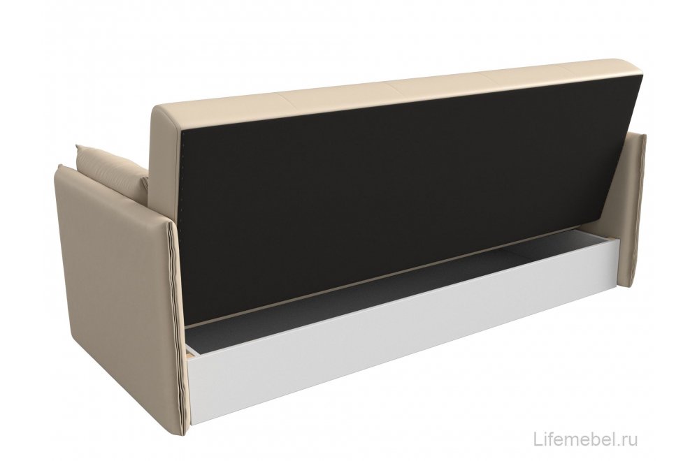 Диван Лига-018 экокожа бежевый