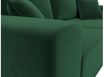 Диван-кровать Льюес велюр зеленый