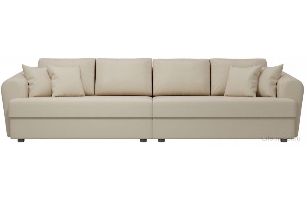 Диван Милтон флок бежевый