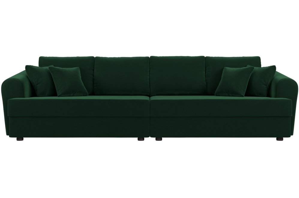 Диван Кристел велюр зеленый