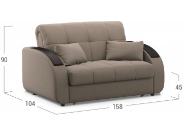 Диван Moon Family 109 158 см с независимым пружинным блоком