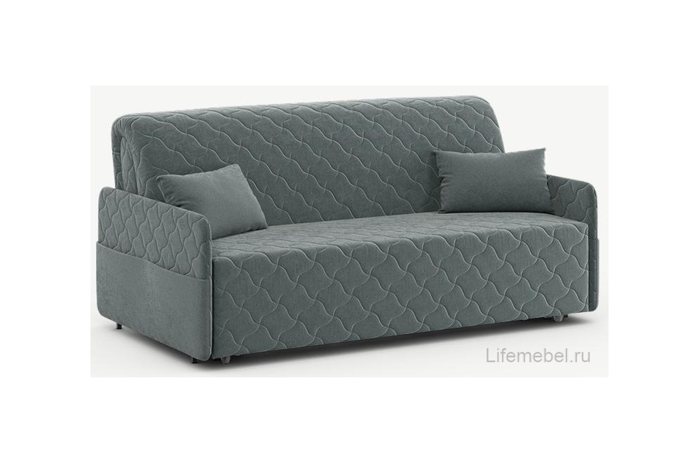 Диван Moon Family 119 / Н30XL Lux v1+(2)65 v1 004902 велюр серый 74-4