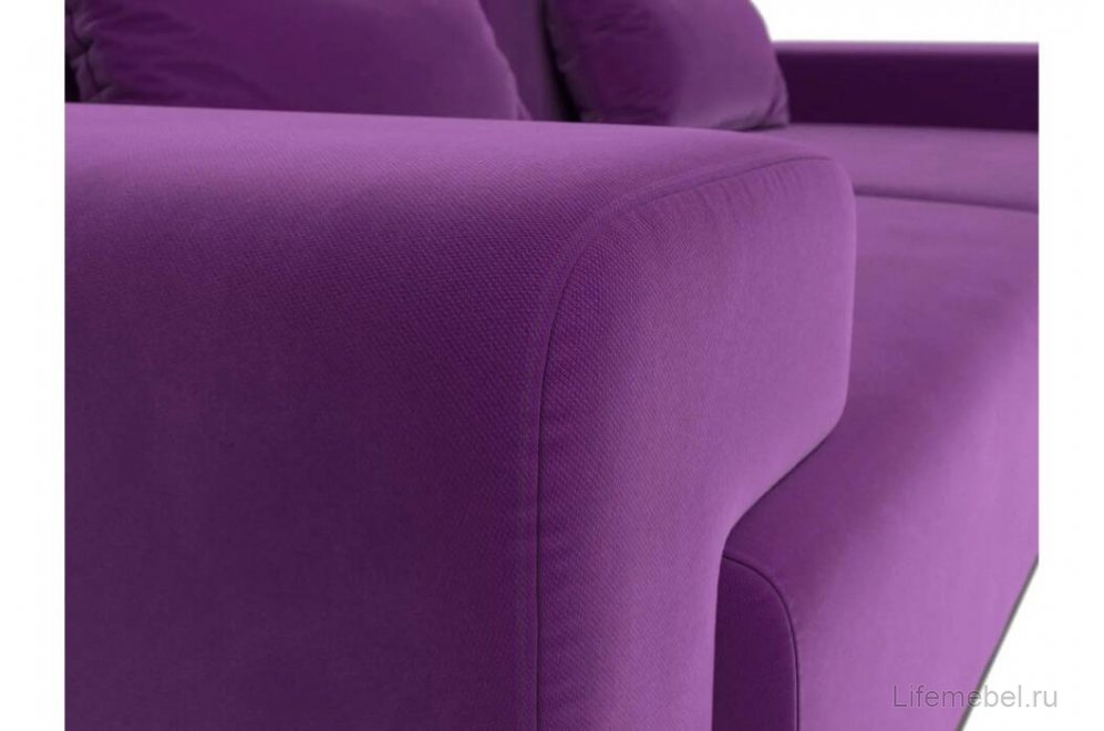 Диван Мюнхен фиолетовый микровельвет