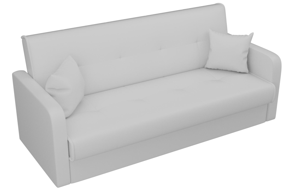 Диван Альта-Софт эко кожа белый