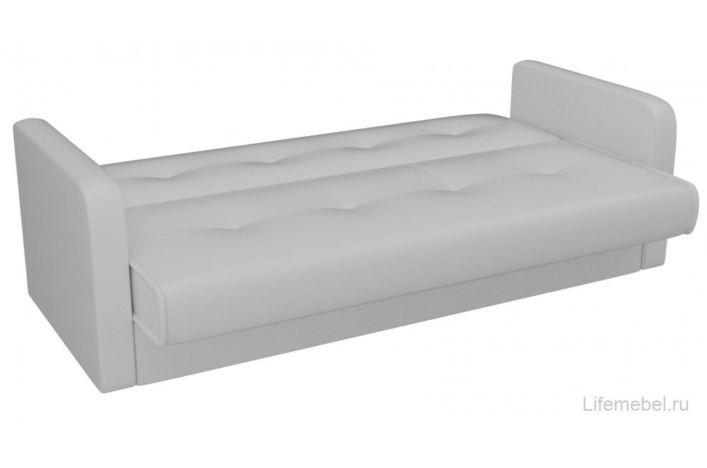 Диван Альта-Софт эко кожа белый