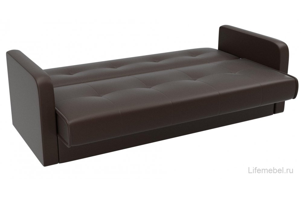 Диван Альта-Софт эко кожа коричневый