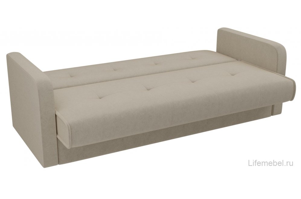 Диван Альта-Софт микровельвет бежевый