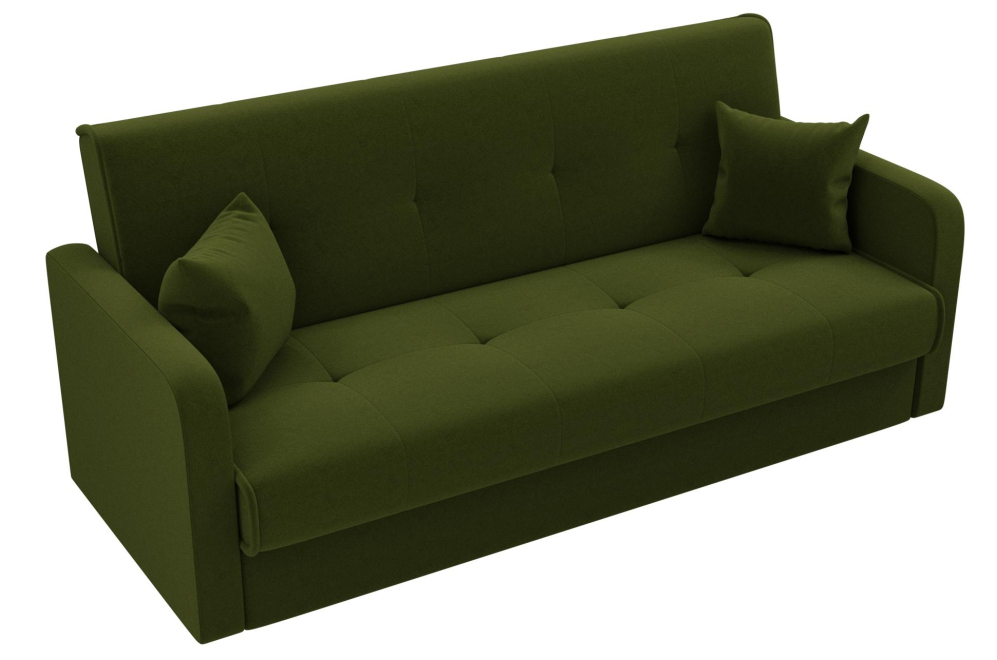 Диван Альта-Софт микровельвет зеленый