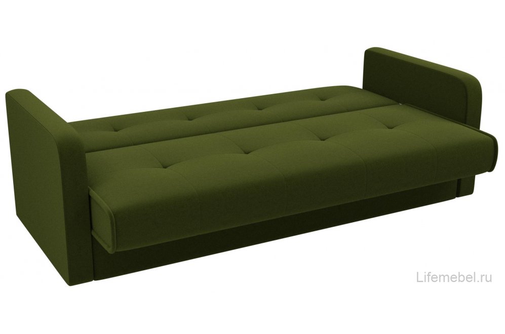 Диван Альта-Софт микровельвет зеленый
