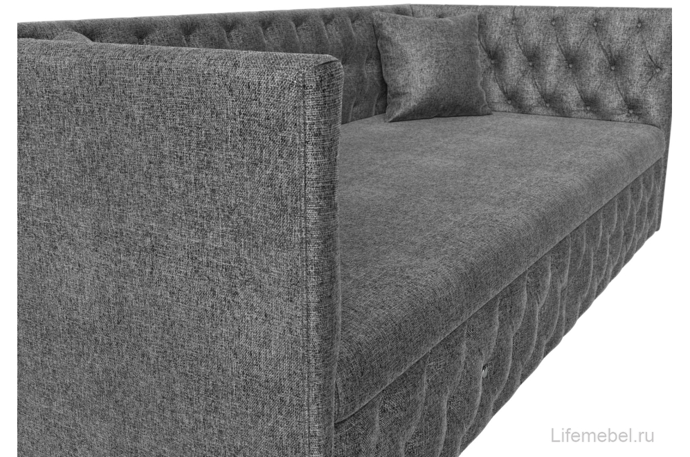 Диван-софа Найс рогожка серая