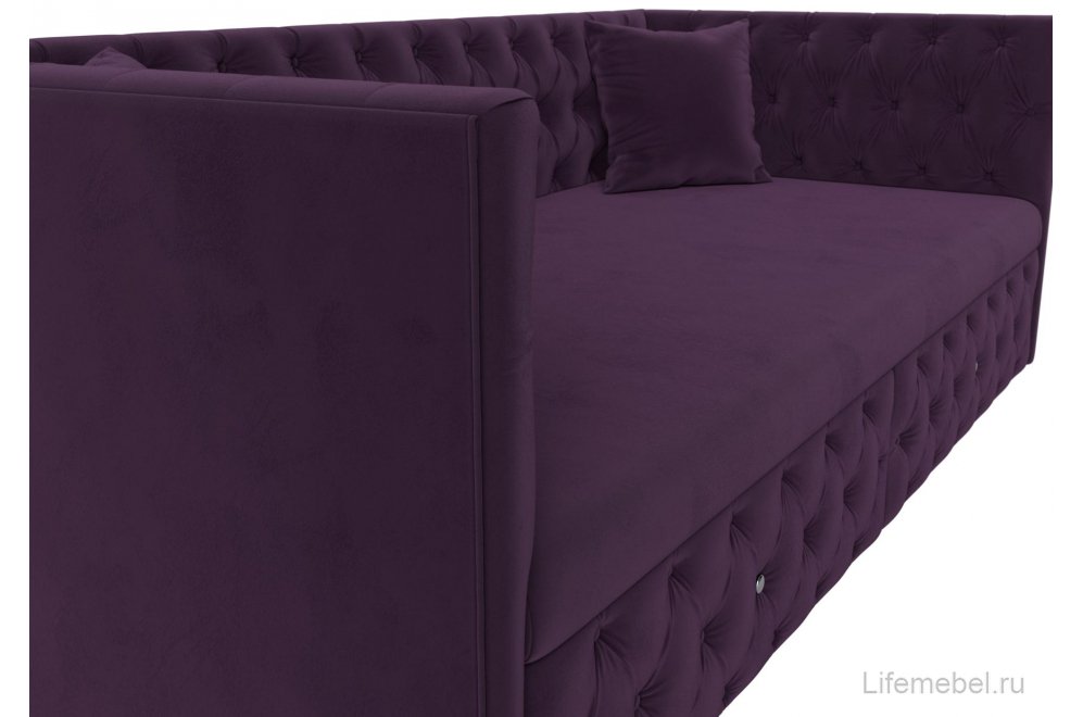 Диван-софа Найс велюр фиолетовый