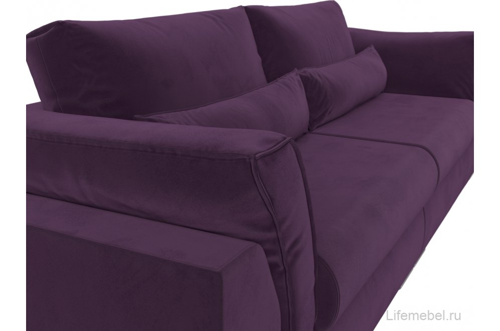 Диван Пекин фиолетовый велюр