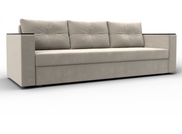 Диван Дельта-Прайм микровельвет бежевый