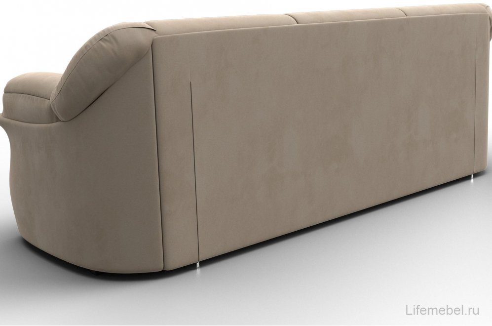 Диван Карнелла бежевый велюр