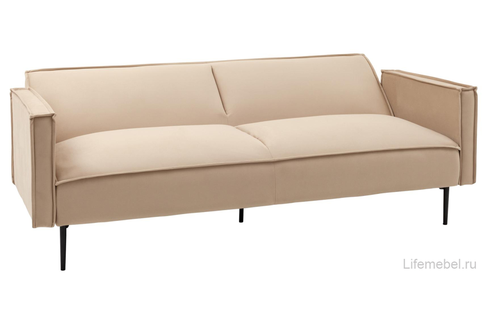 Диван Венсан бежевый велюр