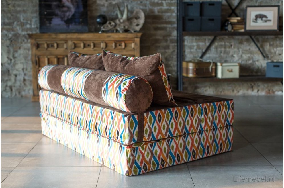 Диван PuzzleBag XL шоколадный