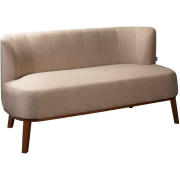 бежевый / темный орех