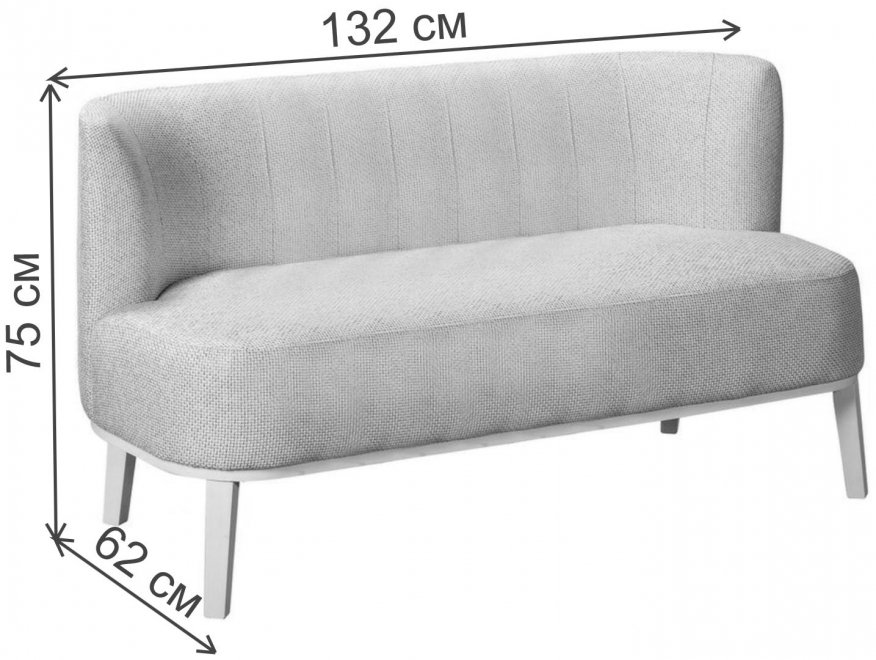 Диван Шафран микровелюр изумруд