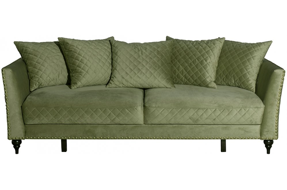 Диван Сорренто оливковый