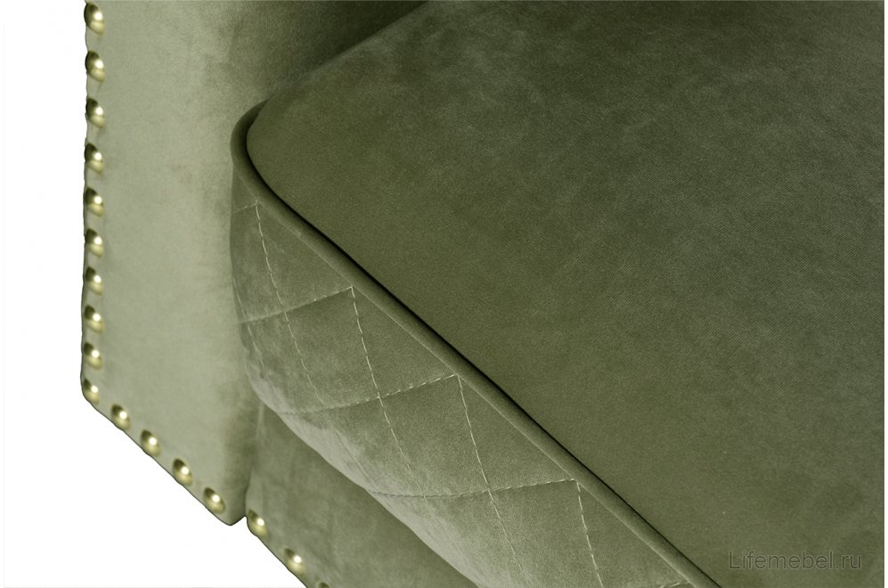 Диван Сорренто оливковый