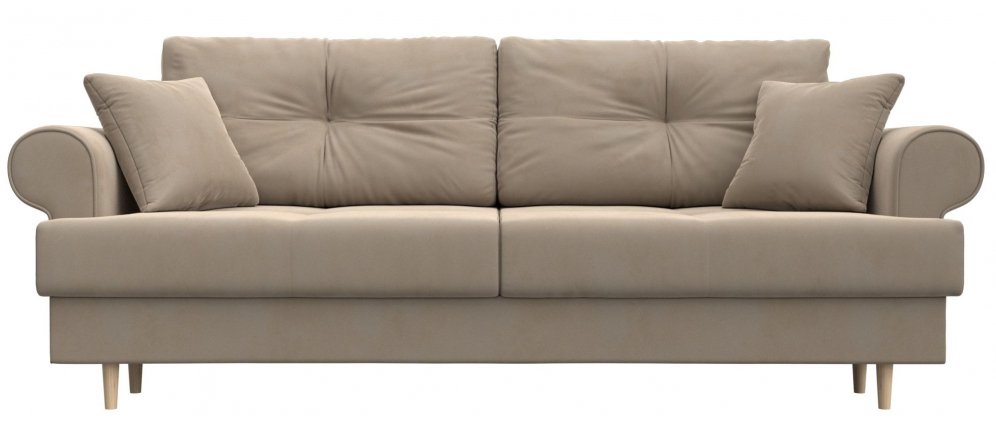 Диван Сплин велюр бежевый