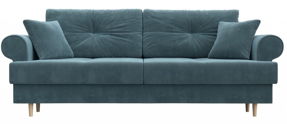 Диван Сплин велюр бирюзовый