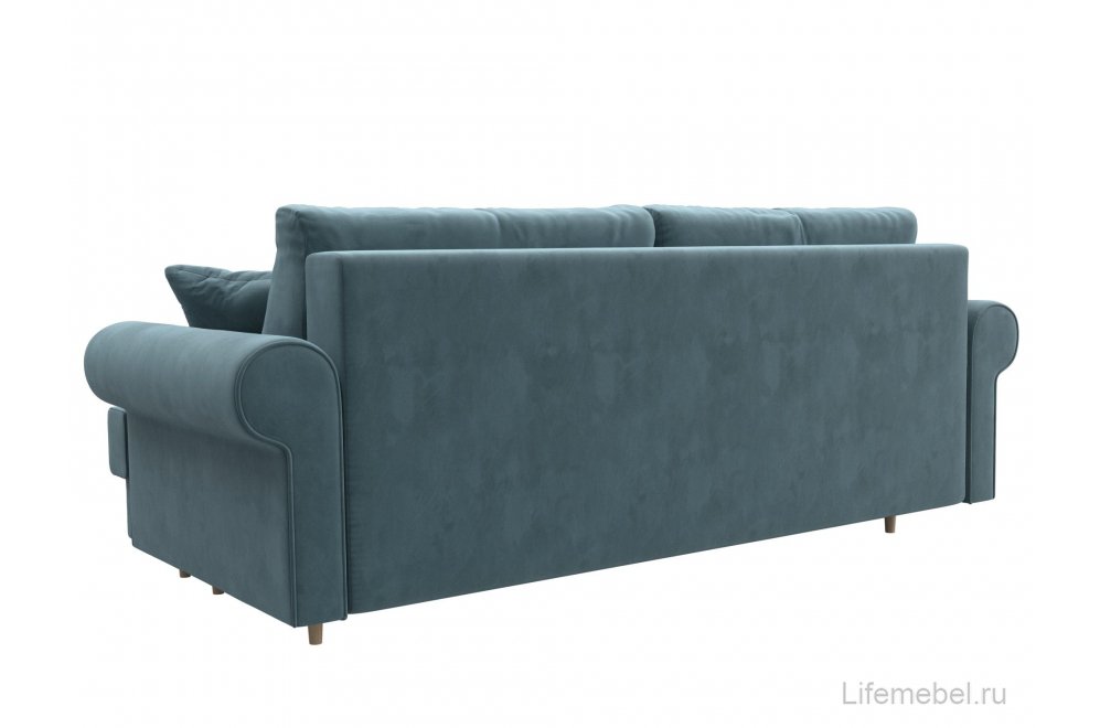 Диван Сплин велюр бирюзовый
