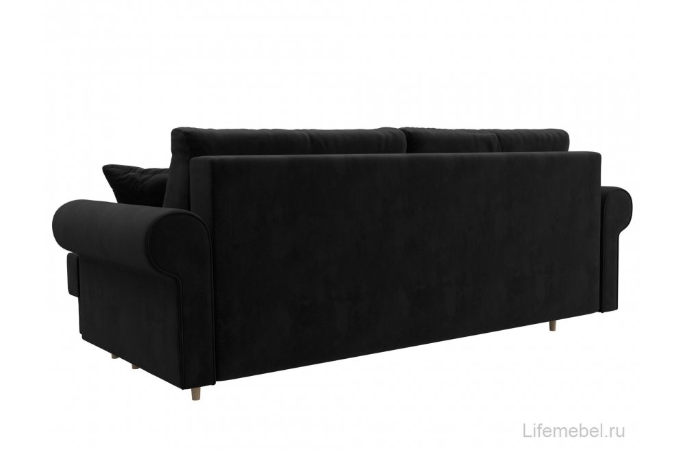 Диван Сплин велюр черный