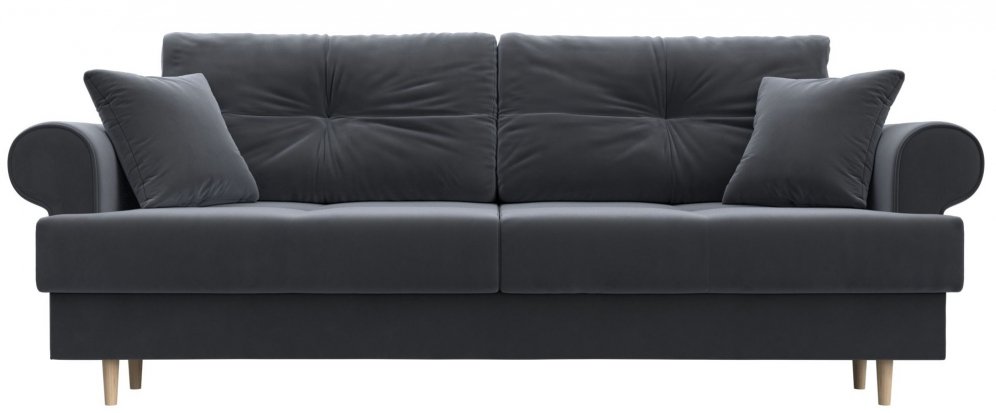 Диван Сплин велюр серый