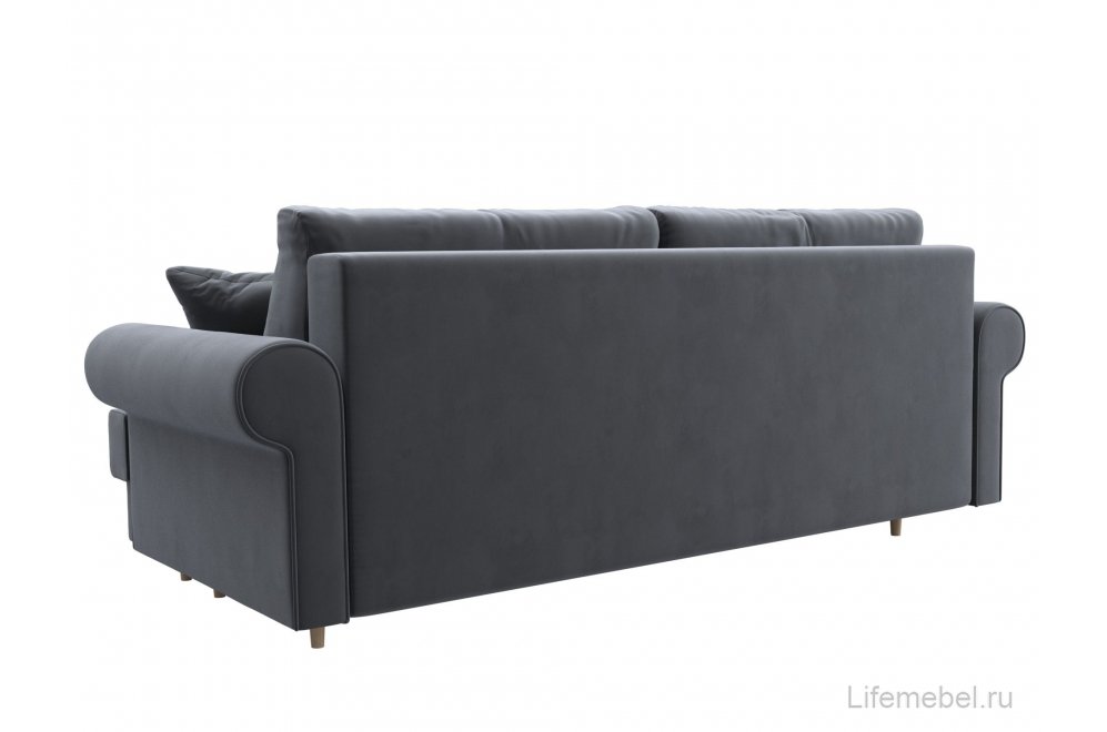 Диван Сплин велюр серый